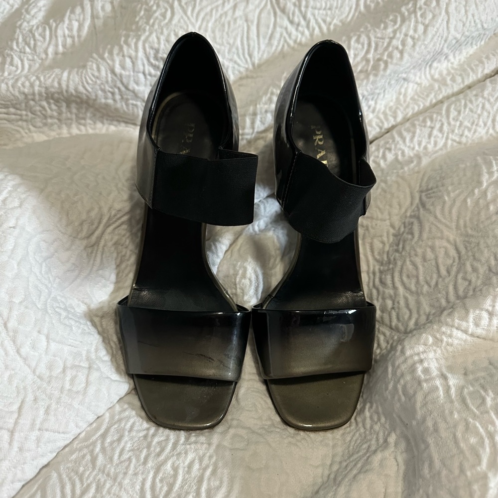 Prada Patent Heels